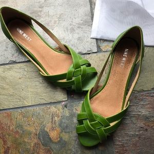 Nine West short wedge sandals